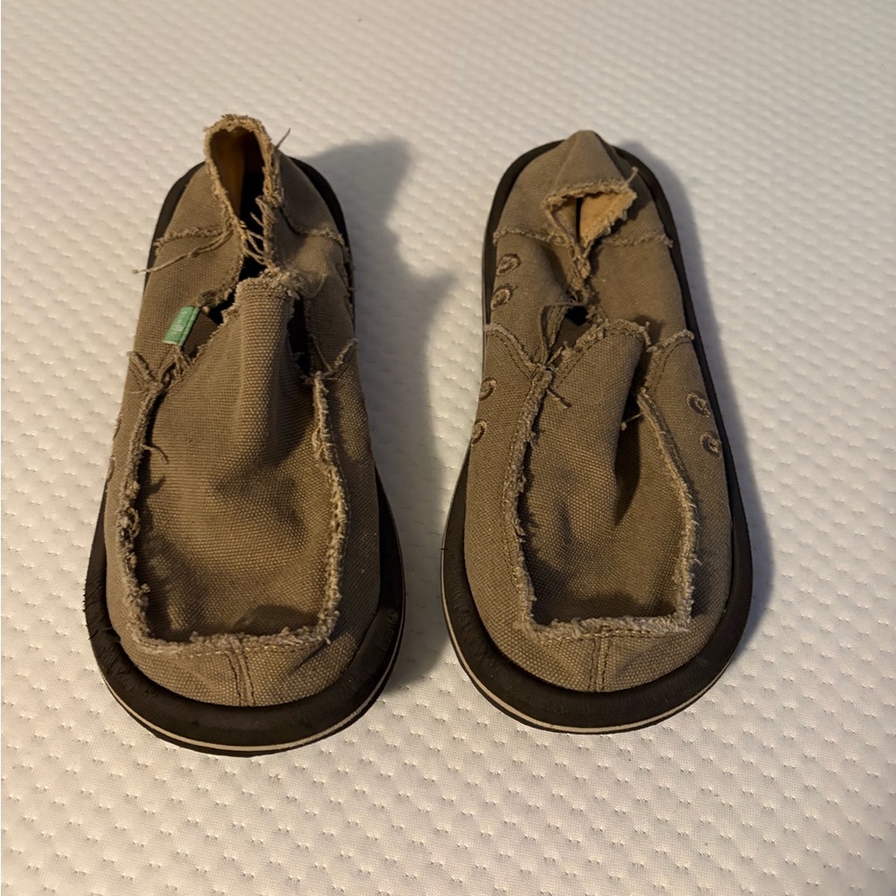 Sanuk Women's Moccasins - Tan